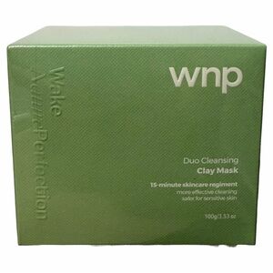 WNP Duo Cleansing Clay Mask for  T-Zone & U-Zone Manicouagan Clay NEW & SEALED